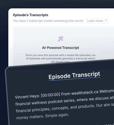 Episode transcripts