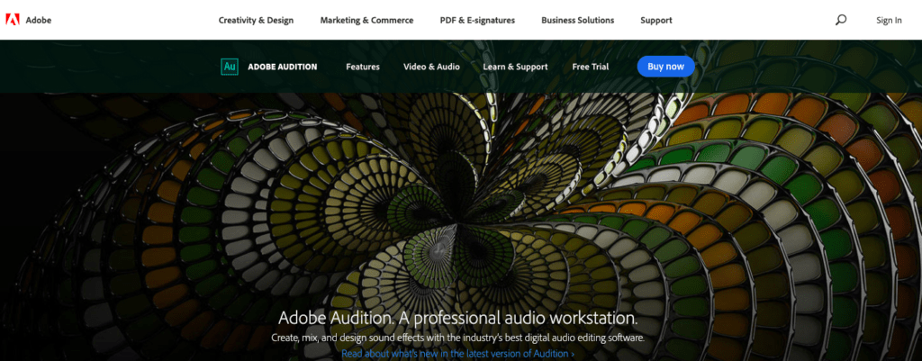 adobe audition podcast editing software