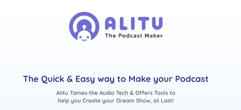 alitu alternative audacity podcast editing software
