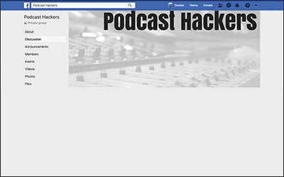 podcast hackers facebook group