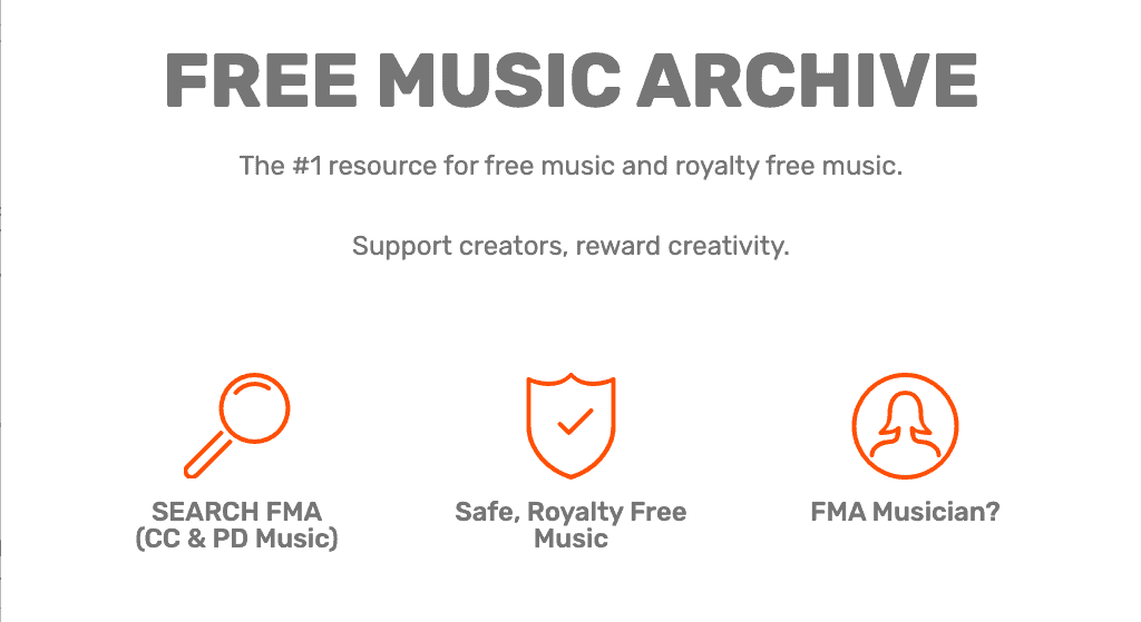 Free music archive for free podcast music