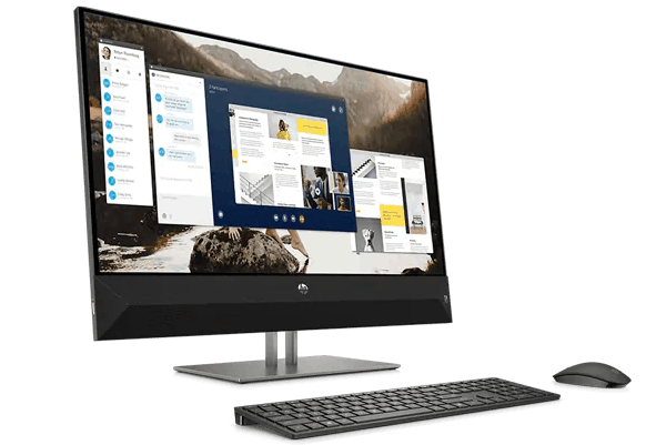 HP Pavilion All-in-One desktop computer for podcasting