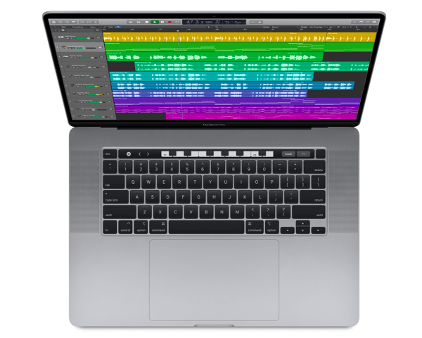 Apple Macbook Pro laptop for podcasting
