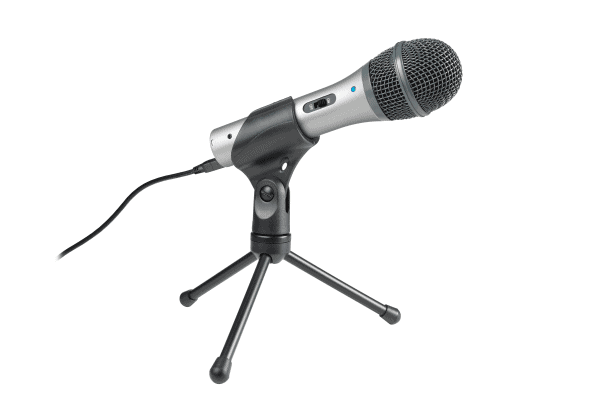 Audio Technica microphone for podcasting