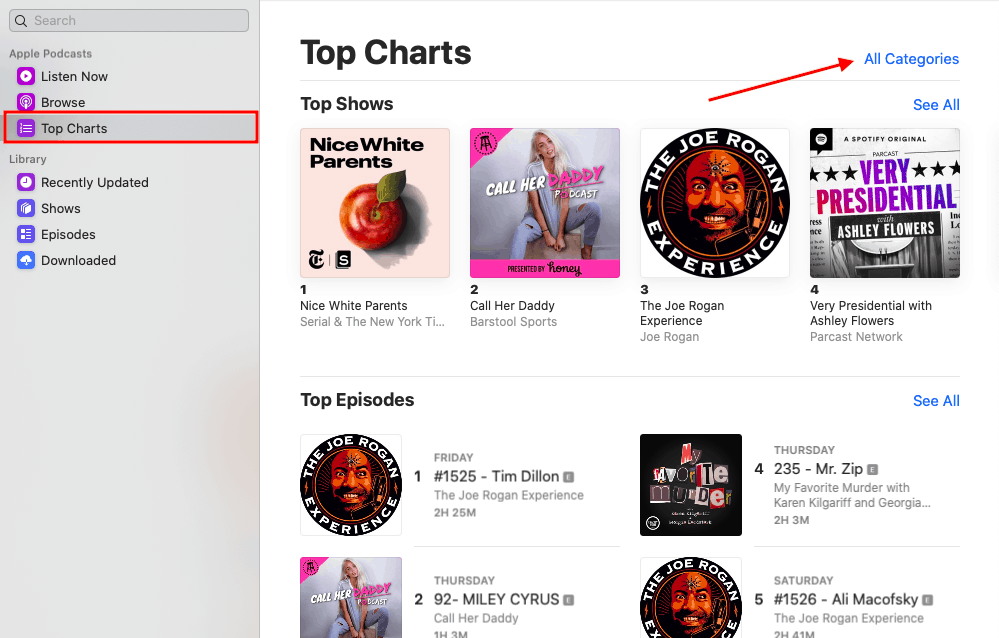 3 Ways To See Your Apple Podcasts Rankings (Updated 2023)