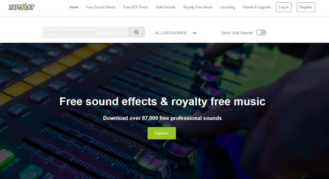 Introducing: sound library plugin, find sound effects, music and