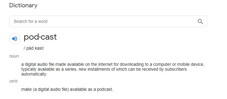 hva er en podcast? en enkel definisjon