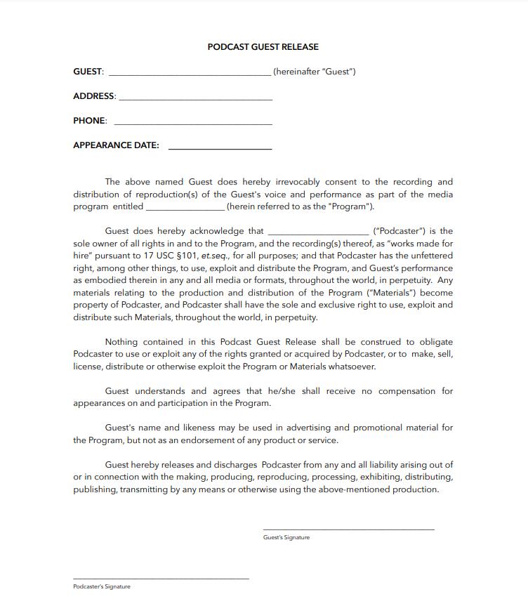 podcast-guest-agreement-template