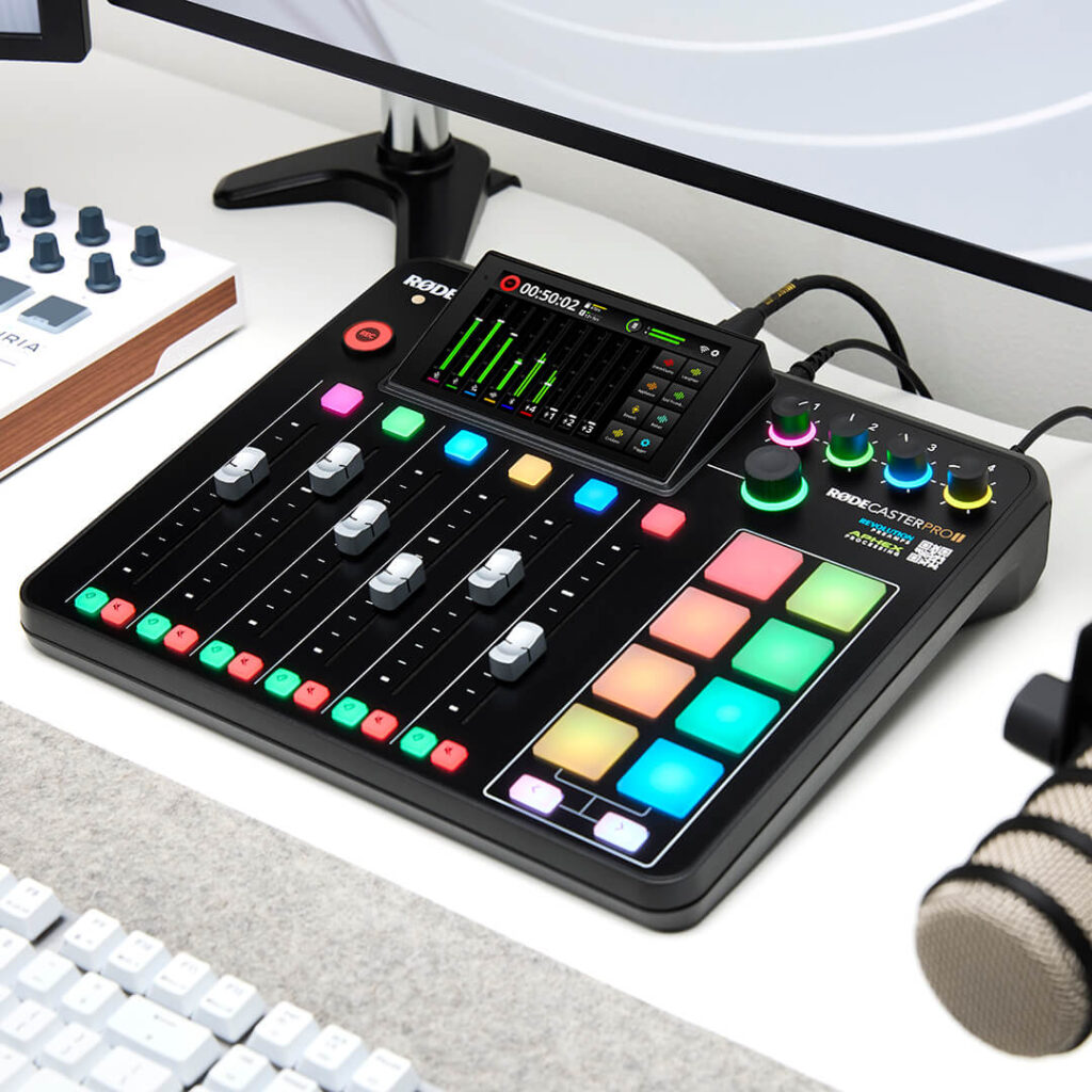 Test: Rode RODECaster Pro II, All-in-one-Recording/Podcast-Station , rodecaster  pro 2 