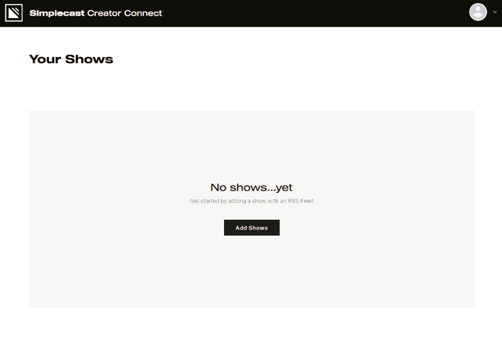 Add your show to Simplecast Creator Connect