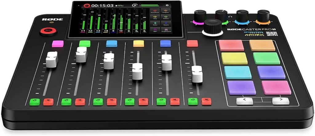 Best Audio Interfaces for Podcasting: Rode RODECaster Pro II