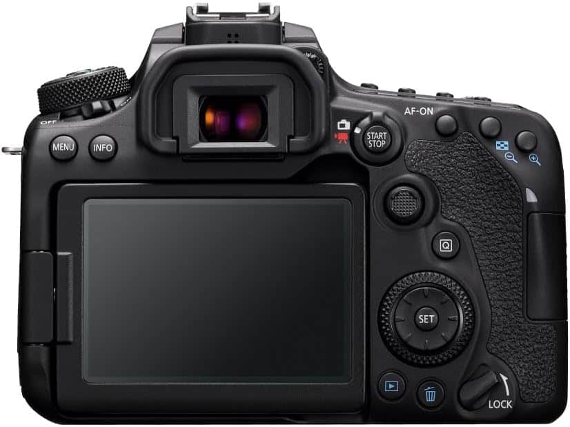 Canon EOS 90D touchscreen