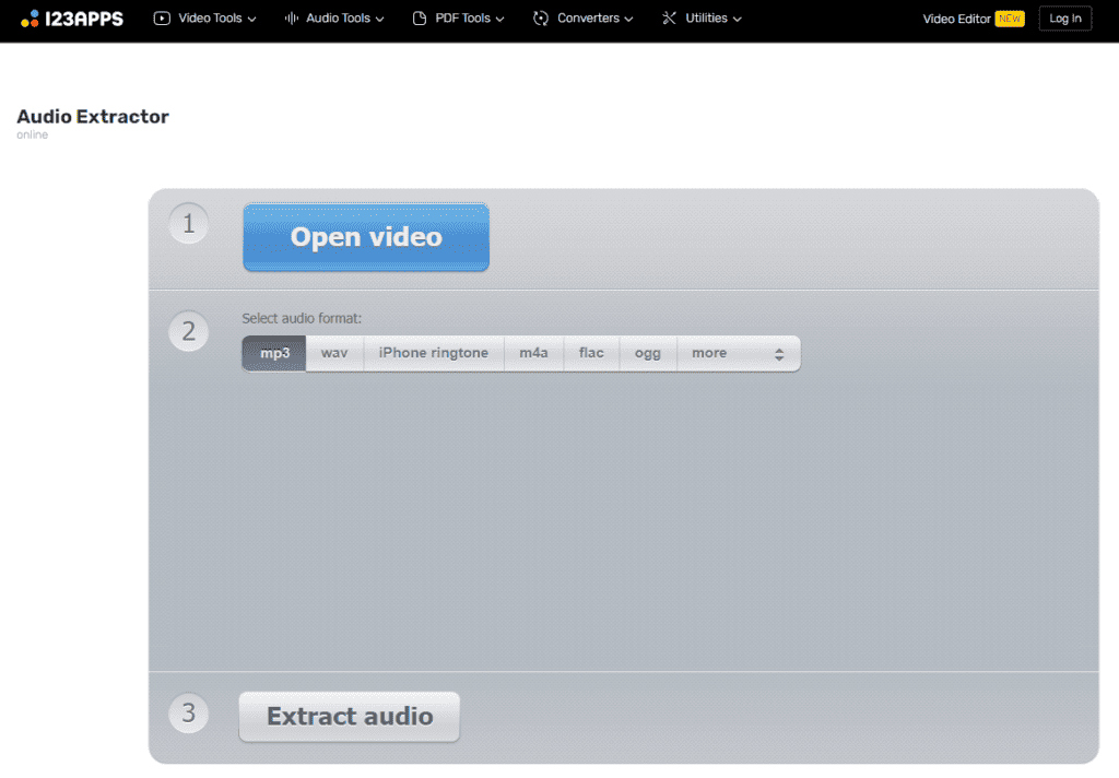 How to Extract Audio from a Video: Audio Extractor