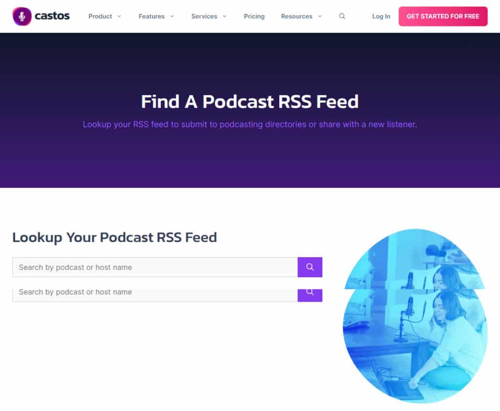 Find a Podcast RSS Feed
